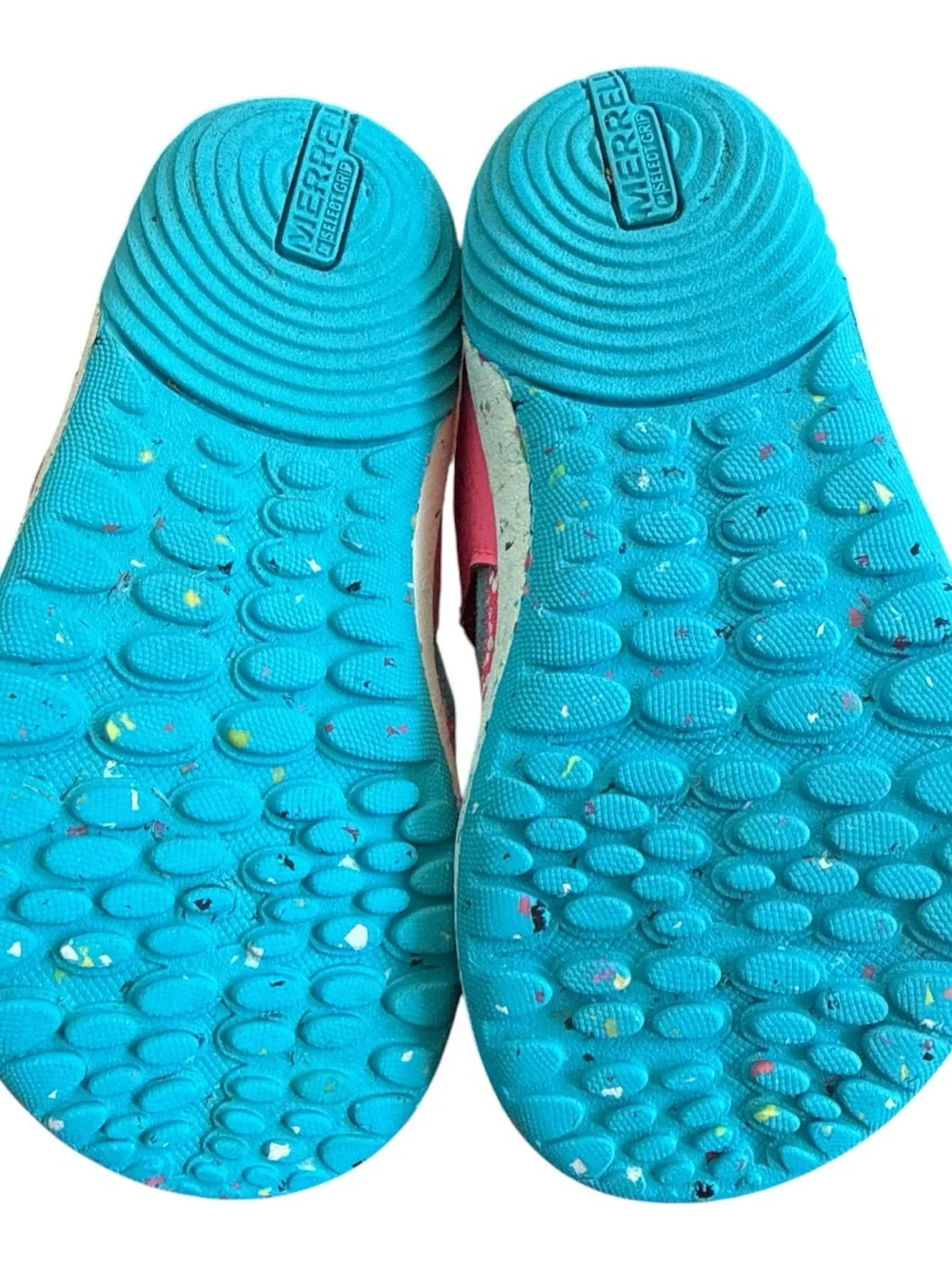 Merrell Kids Bare Steps H2O Chroma Water Shoes Pink Turquoise Size 7 Toddler
